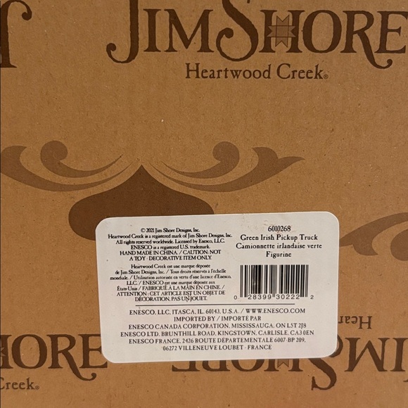 Jim Shore Heartwood Creek "Truckload of Luck" Figurine - Picture 6 of 6